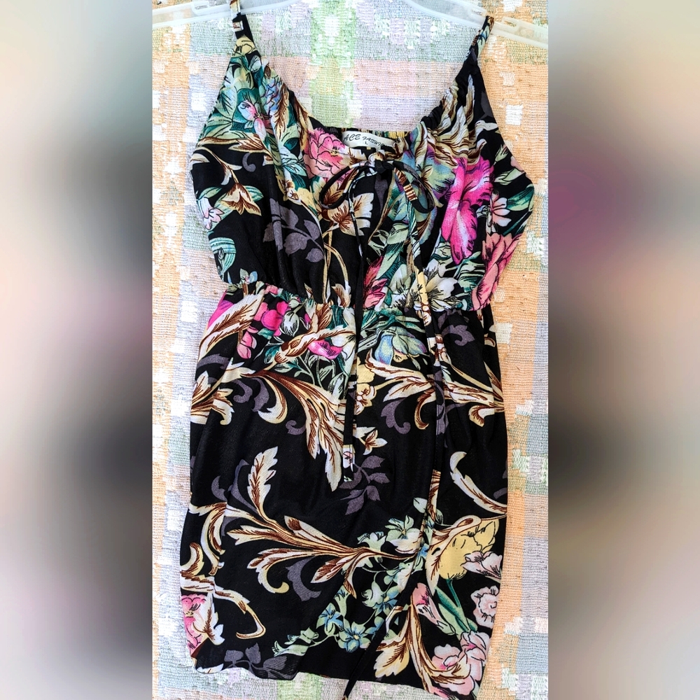 Floral Top with bright colors